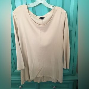 Ladies 3/4 sleeve tunic tee